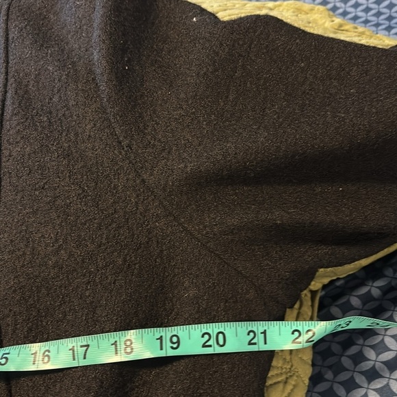 Della Spiga Italy black wool Jacket Pockets Size L - Picture 9 of 15